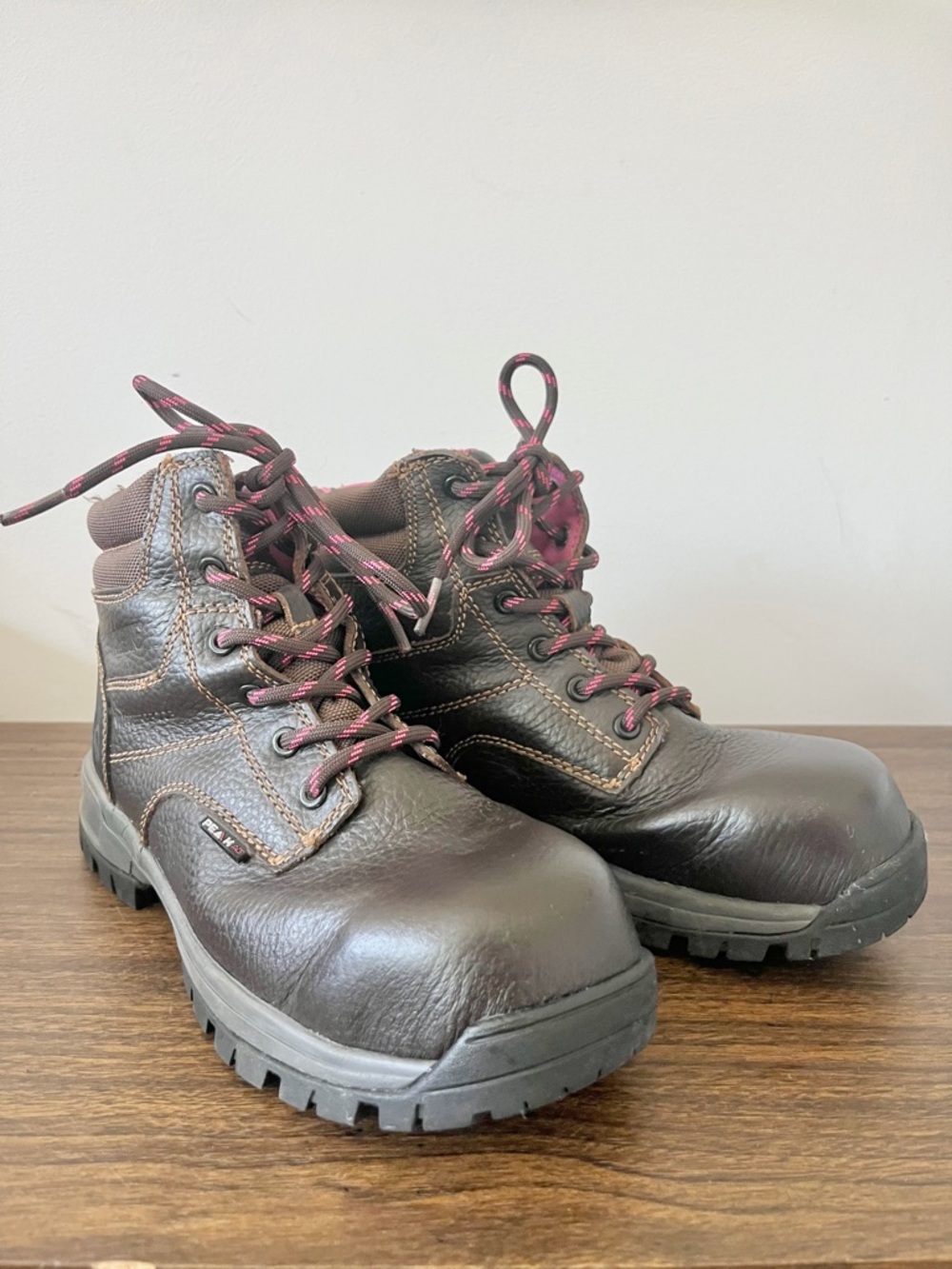 Wolverine W10180 Piper 6" Brown Leather Composite Toe Work Boots Women's US 6 M